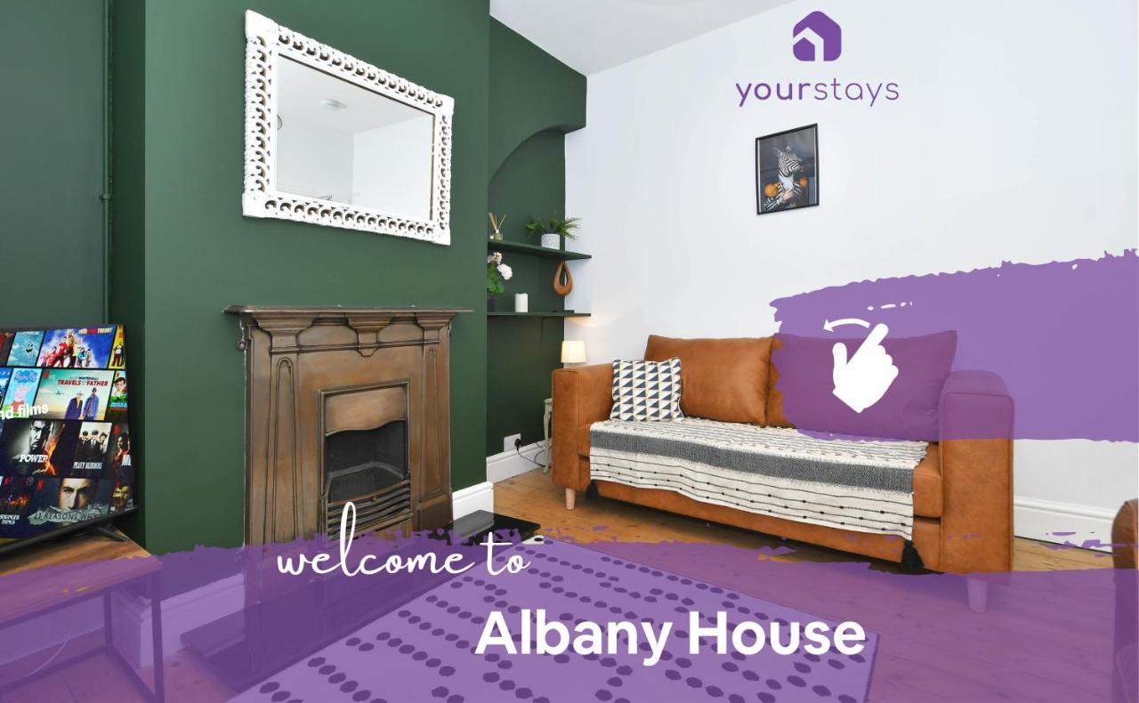 Вілла Albany House, Superb Townhouse, Gorgeous Design, Heart Of Newcastle-Under-Lyme Stoke-on-Trent Екстер'єр фото